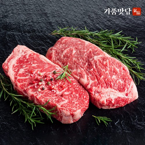[기품맛담] 한우 1등급 오마카세 채끝 구이세트 600g (채6)
