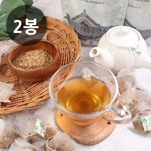 볶은 칡차 티백 2봉 (1봉지 / 50티백) x 2