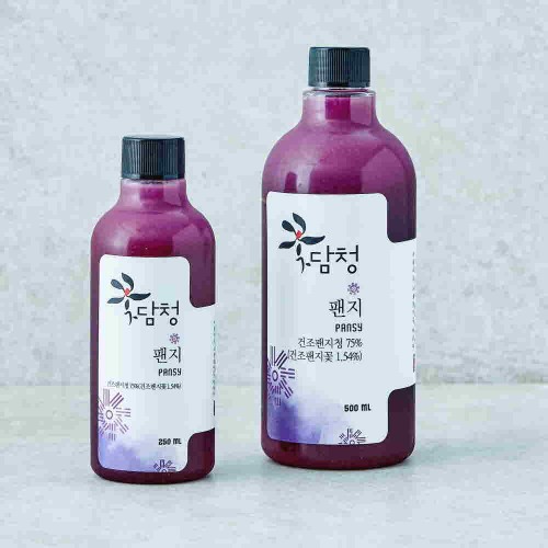 꽃담청 팬지500ml
