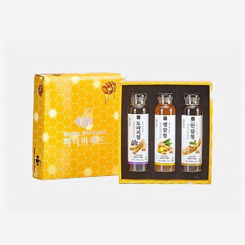 허니비푸드 꿀을 그린사람들 청400세트/400g*3