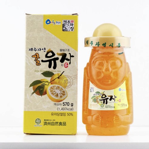 제주자연 꿀 유자차 570g*5ea