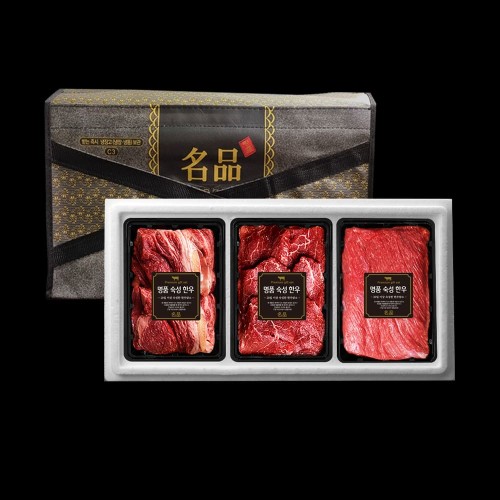 [다함] 1등급 숙성암소 명품 실속 혼합세트 4호 700g