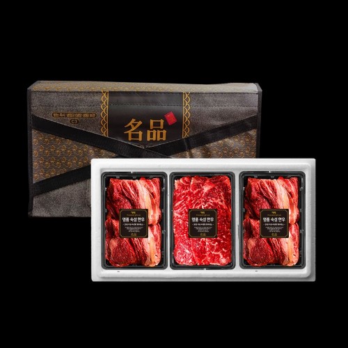 [다함] 1등급 숙성암소 명품 구이특선 3호 1kg