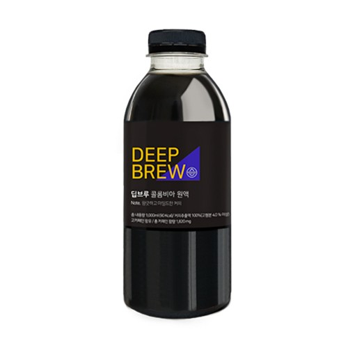 [깊은 풍미와 깔끔한 맛] 딥브루 프리미엄 수제커피 (딥브루 콜롬비아 500ml)