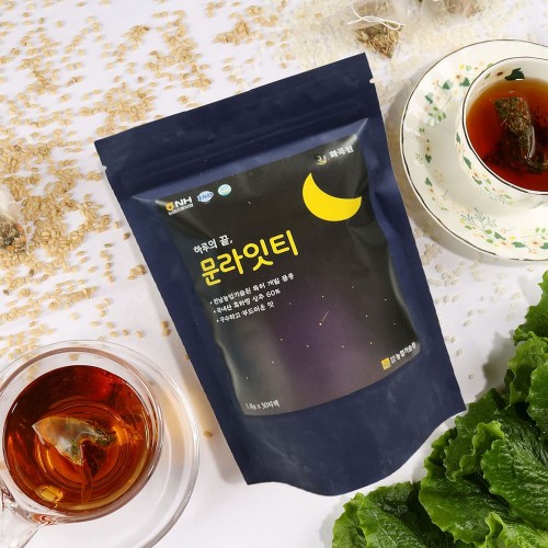 국내산 흑하랑 스트레스 완화 화곡원 문라잇티 1.8g x 30티백