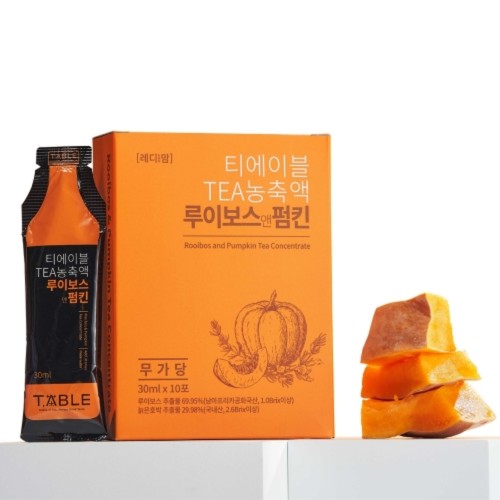 티에이블 TEA 농축액 루이보스앤펌킨 30ML X 10포