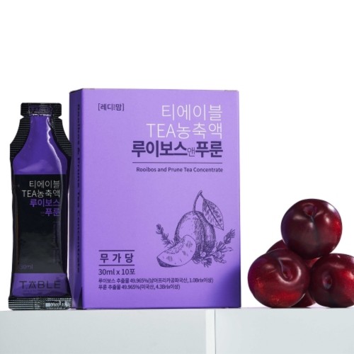 티에이블 TEA 농축액 루이보스앤푸룬 30ML X 10포