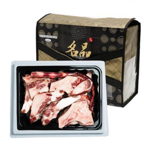 넘버원한우 1+등급 꼬리 2kg 선물세트