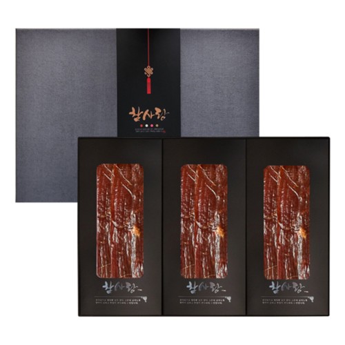 [참사랑] 프리미엄 수제육포세트2호_궁중소고기육포 540g(60g x 9포)