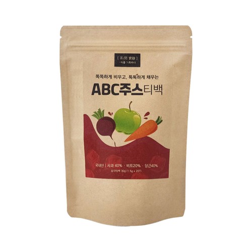 착한농부 ABC주스 티백차 1.5g x 20T