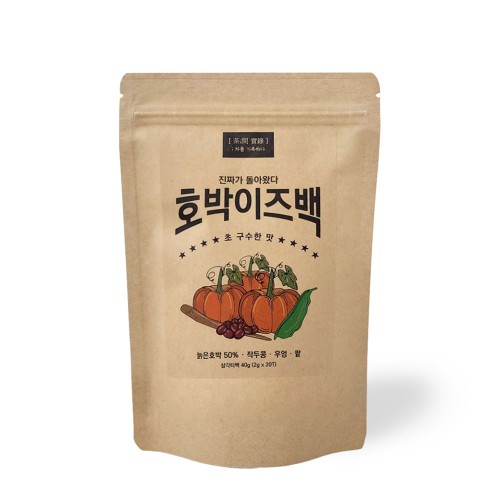 착한농부 호박이즈백 2g x 20T