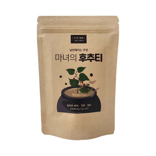 착한농부 마녀의 후추티 1.5g x 20T