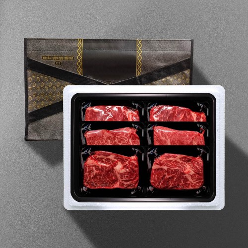 [기품맛담] 1등급 명품숙성한우 1.2kg 선물세트 7호(꽃4/채4/살4)