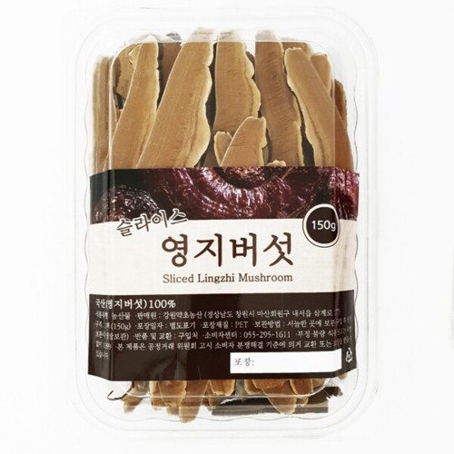 힐링앤팜 영지버섯(슬라이스) 150g