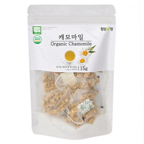 힐링앤팜 유기농 캐모마일 1.5gx10t
