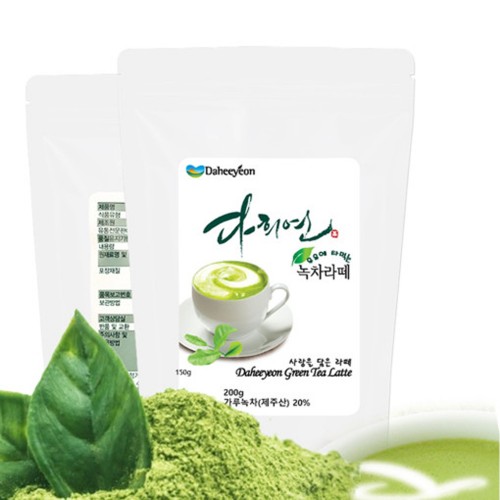 다희연 우유에 타먹는 녹차라떼 (150g)