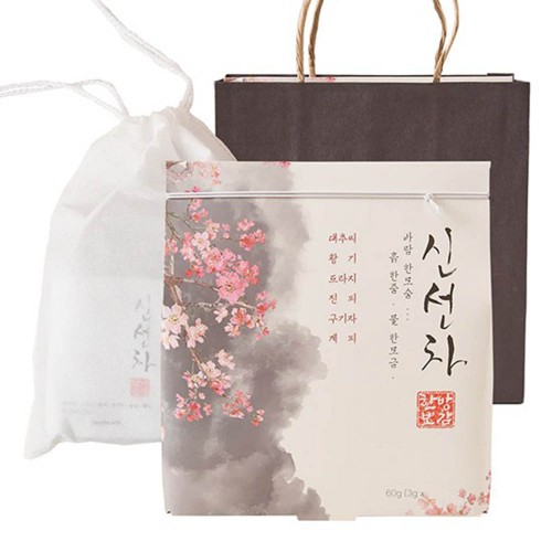 한방보감 신선차 선물용 15개입/HACCP인증/쇼핑백有