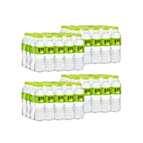 풀무원 생수 라벨/무라벨 500ml x 80개