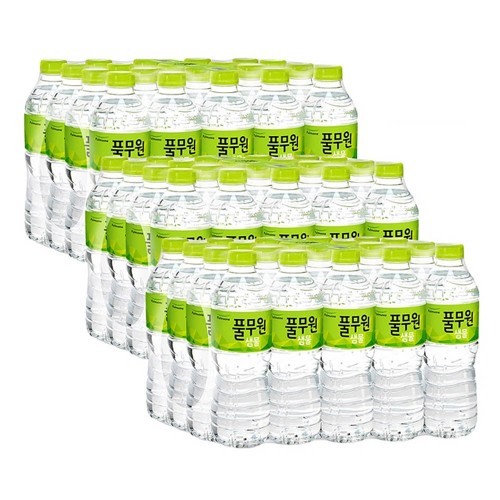 풀무원 생수 라벨/무라벨 500ml x 60개