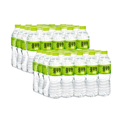 풀무원 생수 라벨/무라벨 500ml x 40개