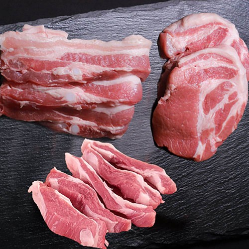 [한돈가]국내산 냉장 삼겹살300g+목살300g+가브리살300g