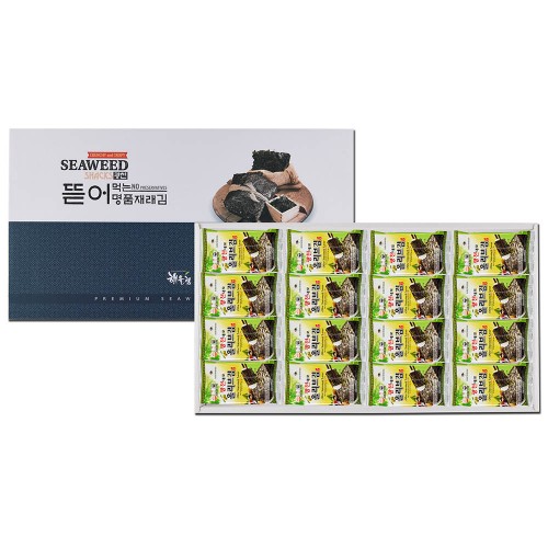 [해울림] 광천김 선물세트 특 1호(올리브 도시락김4g x 32봉)