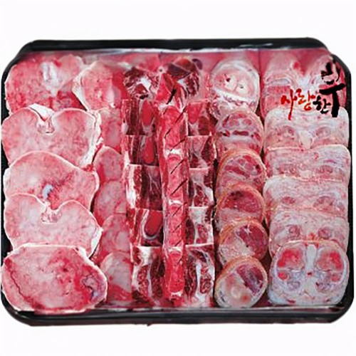 [홍천 사랑한우] 한우 보신세트 6Kg (사골,우족,꼬리)