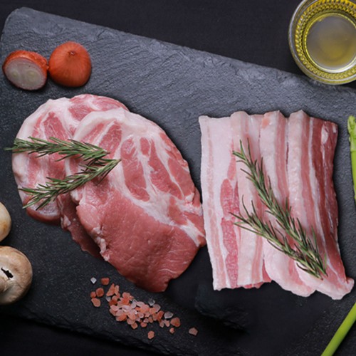 한돈 삼겹 400g+목살 400g