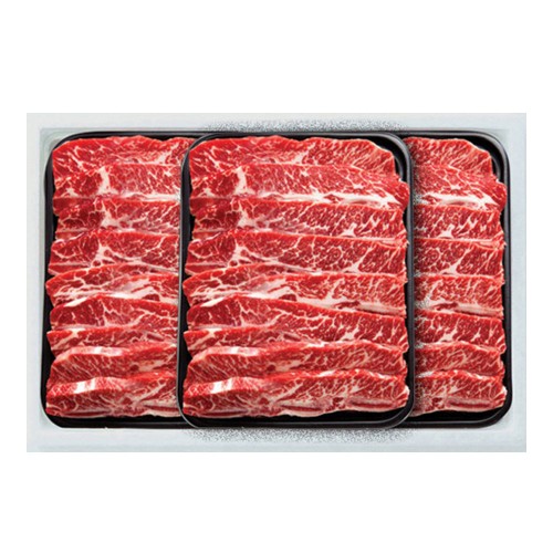 [순수정육]눈꽃 LA갈비세트 2호 2.7kg (900g이상 * 3팩)