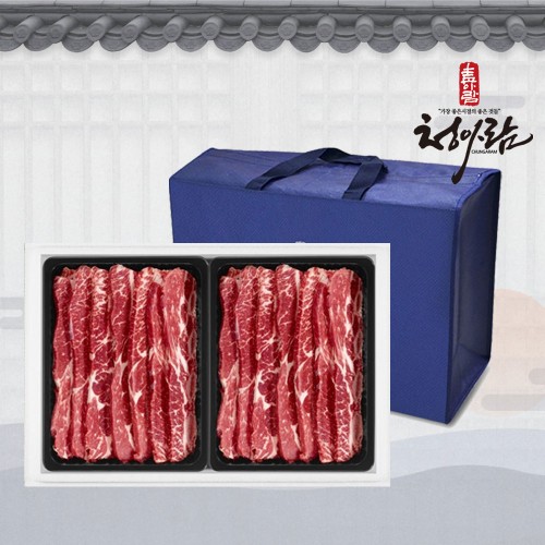 [청아람]시그니쳐 LA갈비 척숏립 2.0KG/탑초이스등급/미국산
