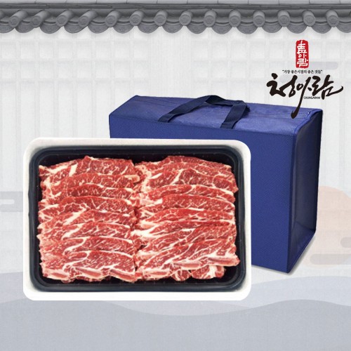 [청아람]프리미엄 하이마블 LA꽃갈비 1.5kg/초이스,678번 사용/스킨+수축포장