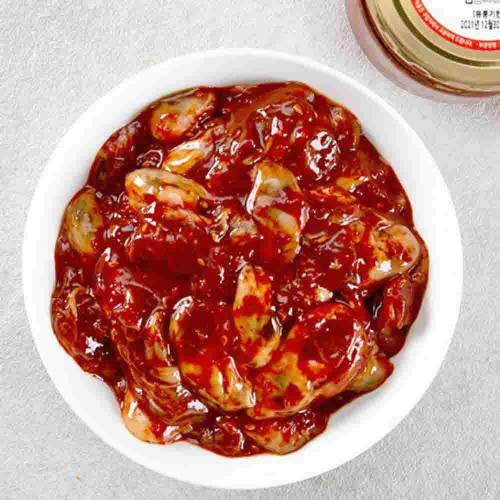 미왕젓갈백화점 정성을 다하는 반찬논산 특산품 국내산 어리굴젓 250g(아이스박스 포장)