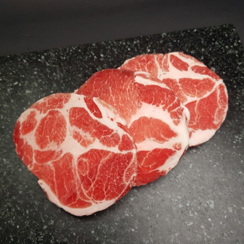 마장동푸줏간 국내산 냉동 돼지 목살 500g 구이용(스킨포장)