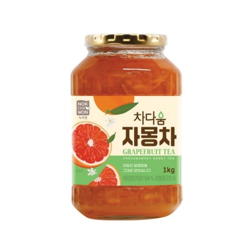녹차원 차다움 자몽차 1KG