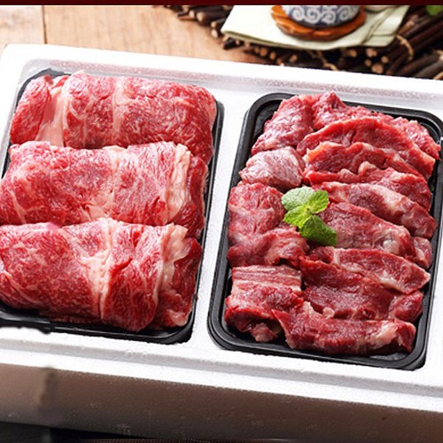 名品 횡성한우 구이세트 1.2kg