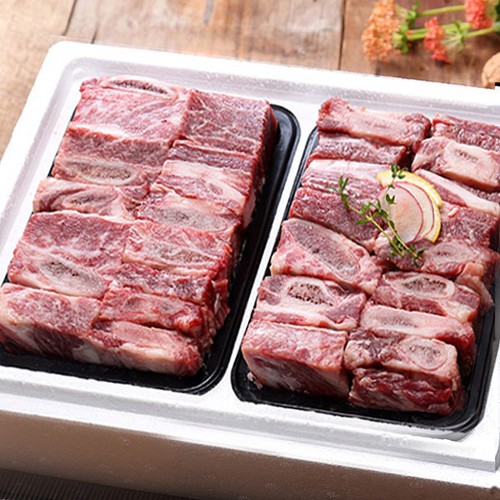 名品 횡성한우 갈비세트 1.2kg [1등급이상]