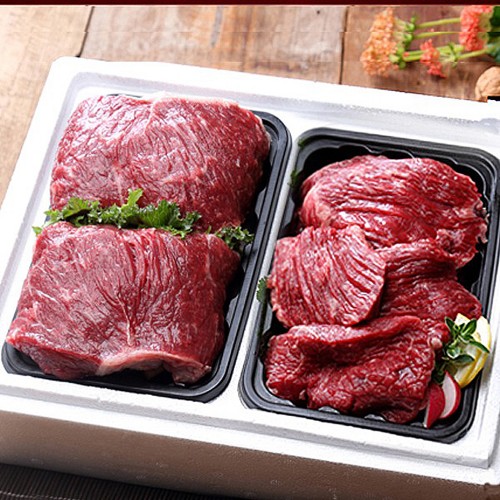 名品 횡성한우 정육선물세트 3호 800g