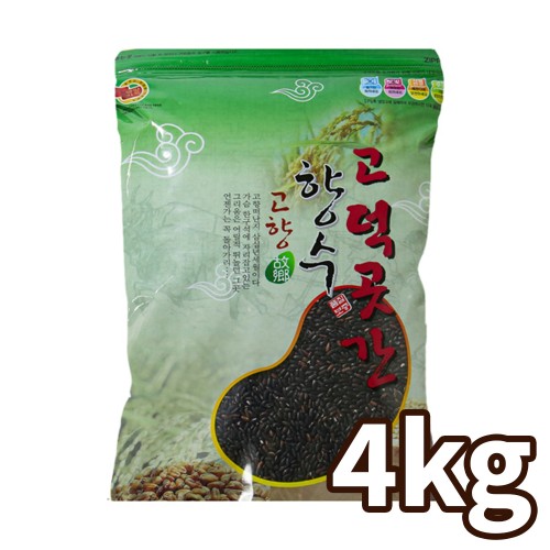 [고덕곳간] 고향향수 국내산 찰흑미 4kg