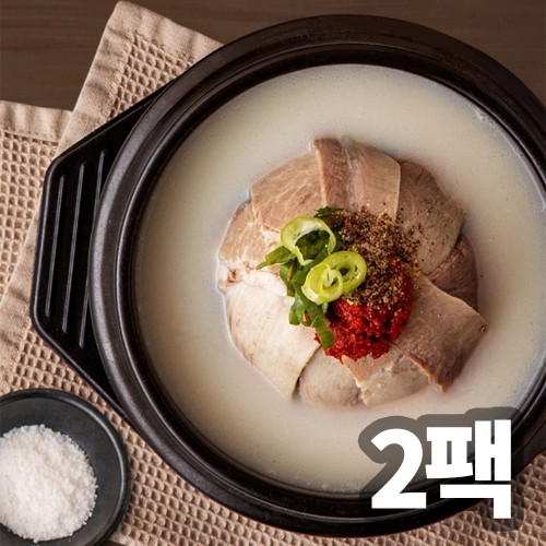 마카푸드 국밥 두번째이야기 돼지국밥 650g 2팩