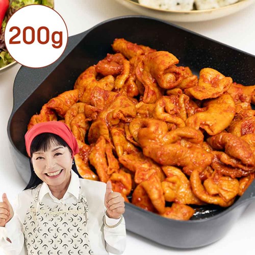 [숙이네] 불맛가득 매콤,고소한 풍미 직화 양념알곱창 200g
