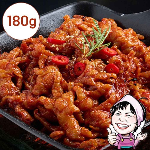 [숙이네] 불맛가득 매콤 쫄깃함 직화무뼈닭발 180g
