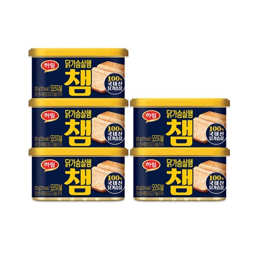 하림 챔 오리지널 200g 5개 세트