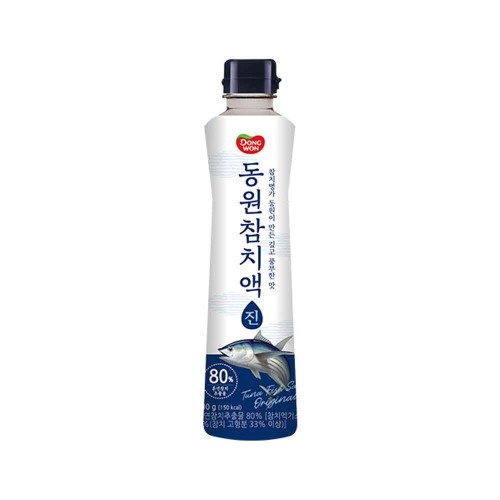 동원 참치액 진 500g x 4병