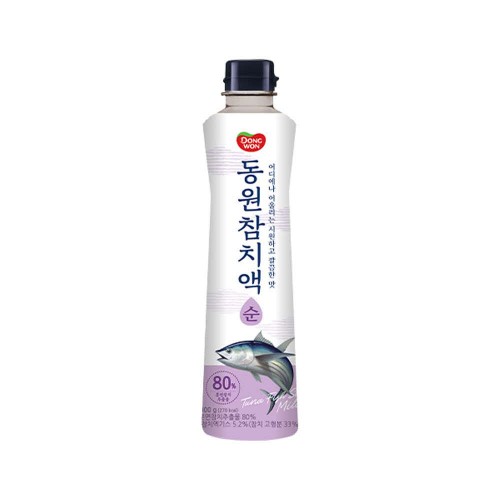 동원 참치액 순 500g x 4병