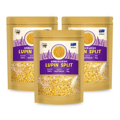정성은 루피니빈 콩 호주산 당뇨콩 고단백 루피니빈 1kg *3개