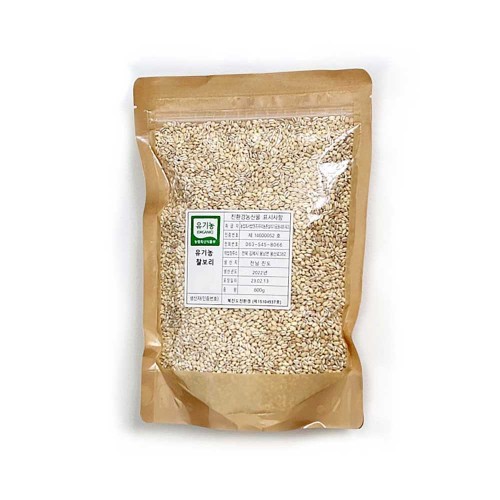 유기농찰보리 800g