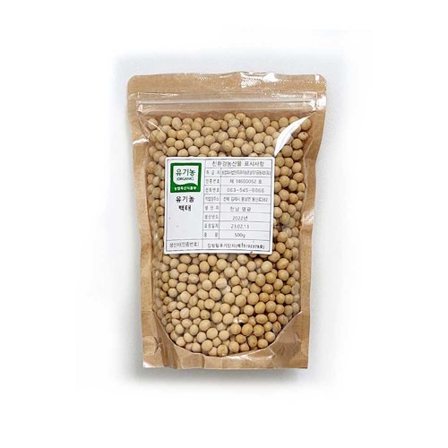 유기농 백태 500g