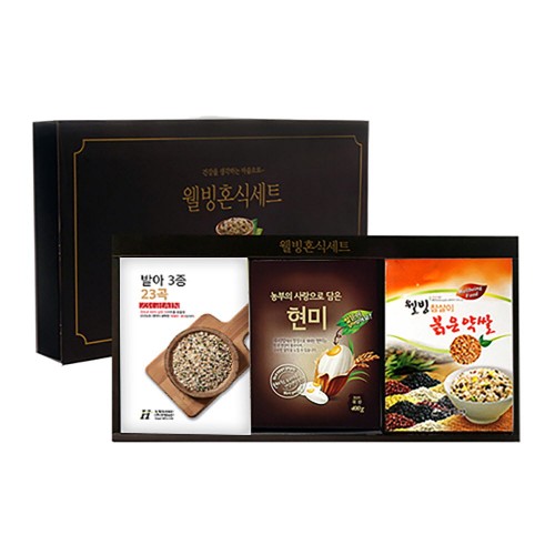 현대농산 참살이 혼식세트(3종5호)