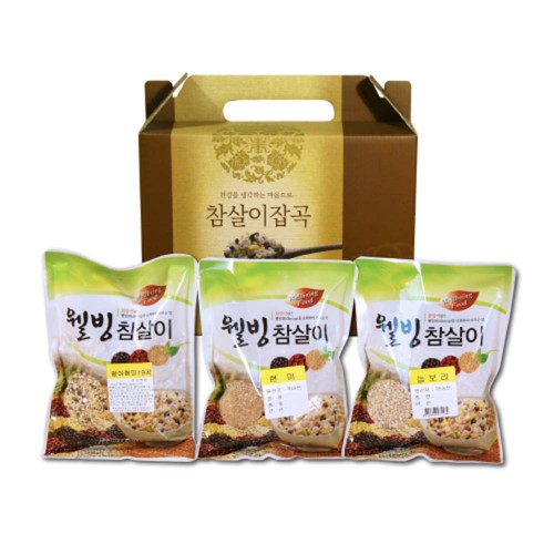현대농산 참살이잡곡세트(3종가호)