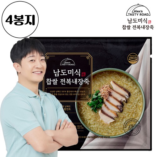 알렉스 남도미식 찹쌀 전복내장죽 100g (4봉지)